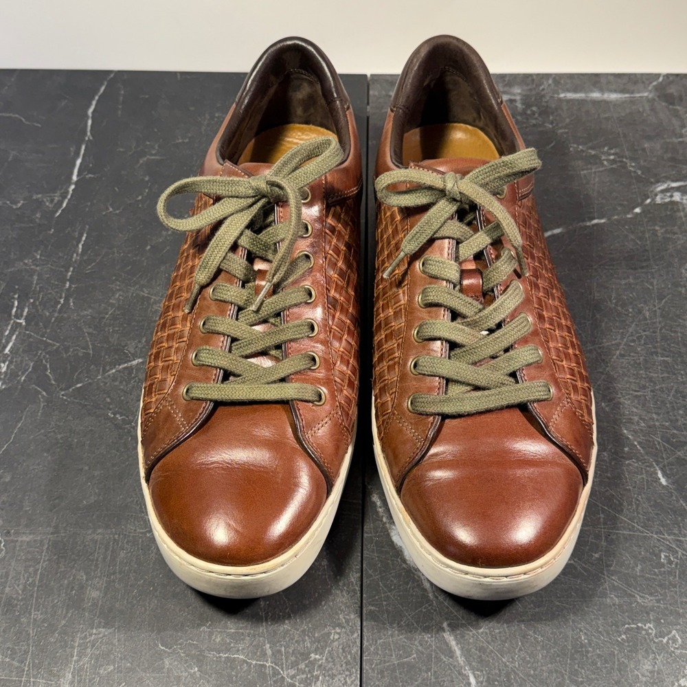 Mens Cole Haan Shoes | Size 12 | Brown G Series Woven Leather Sneakers